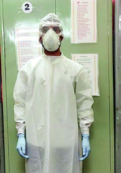 PPE kits can be washed and used 20 times | पीपीई किट्स धुऊन २० वेळा वापरणे शक्य
