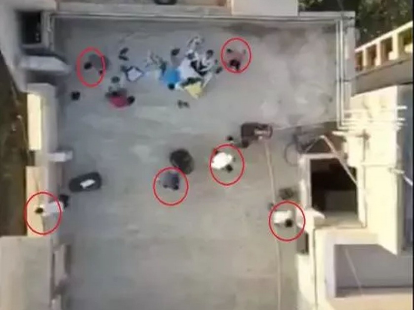 CoronaVirus : Surat people gather on terrace in lockdown police shoot drone video myb | CoronaVirus : अरे ह्यांना आवरा! गच्चीवर करत होते असं कृत्य, तेव्हाच पोलिसांचा ड्रोन आला अन् मग....