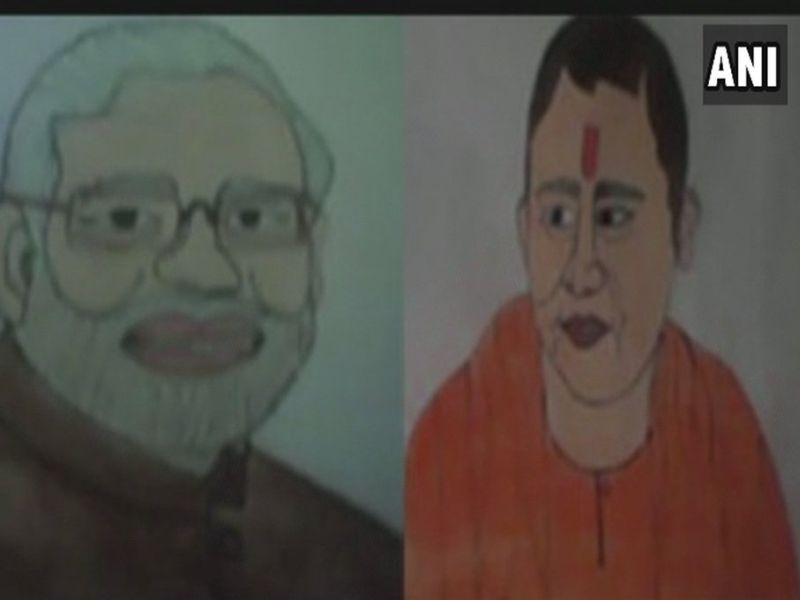 husband bashes muslim woman throws her out house painting modi yogi picture | पंतप्रधान नरेंद्र मोदी व योगी आदित्यनाथांचं चित्र काढलं म्हणून मुस्लिम महिलेला पतीनं ठरवलं मानसिक रोगी