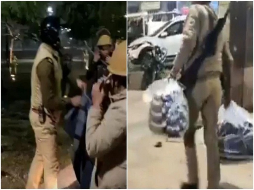 CAA protest UP Police confiscates food items blankets from protesting women at Lucknow | CAA Protest: हे तर चोर! अंथरुणं जप्त करणाऱ्या पोलिसांविरोधात महिला आंदोलकांचा संताप