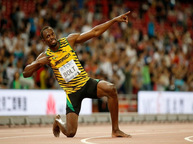 Usain Bolt's career was declared by 'Bronze' | उसैन बोल्टच्या कारकीर्दीची 'कांस्य'पदकाने सांगता