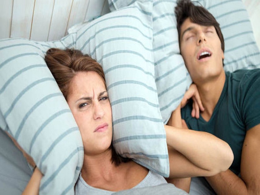 Reasons of why do some people snoring | तुमच्या घरीसुद्धा मोठ्याने घोरण्याचा त्रास होत असेल 'या' उपायांनी घोरणं नक्की होईल बंद