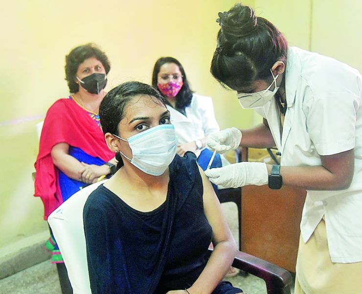 In Nagpur, vaccination increased by 226 per cent in a month | नागपुरात महिनाभरात २२६ टक्क्याने वाढले लसीकरण