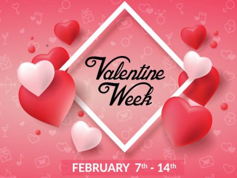 Valentine Week 2021in marathi : Calendar see the full list of rose day to valentines day 2021 | Valentines Week 2021 : 'व्हेलेंटाईन वीक'ची लिस्ट पाहा अन् संपूर्ण आठवड्याभर करा रोमॅन्टिक सेलिब्रेशन!