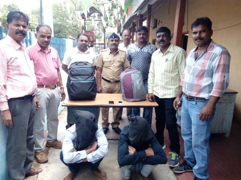 Lalgarh police detained in Vardha, detained from Bandra, Sevagram Express | वर्ध्यातील अट्टल चोरट्यांना ठोकल्या लोहमार्ग पोलिसांनी बेड्या, सेवाग्राम एक्स्प्रेसमधून घेतलं ताब्यात 