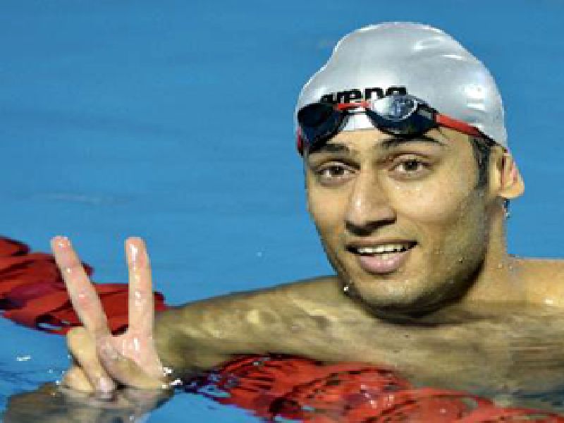  National Swimming: Superior gold medal of the Olympian Vyadhavl | राष्ट्रीय जलतरण : आॅलिम्पियन वीरधवलचे शानदार सुवर्णपदक