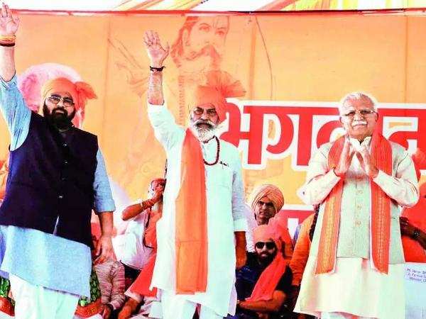 haryana janchetna party supported bjp in all ten lok sabha 2024 seats in haryana | हरयाणातील दहाही लोकसभा जागांवर हरयाणा जनचेतना पार्टीने दिला भाजपला पाठिंबा