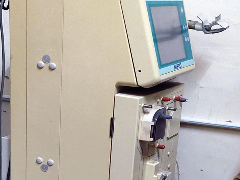 On the ventilator of a municipal hospital dialysis system | पालिका रुग्णालयातील डायलेसिस यंत्रणा व्हेंटिलेटरवर