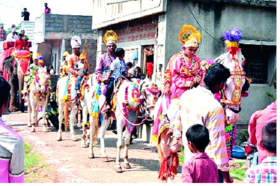 Today's premier procession in Kumbhotsav Amethi At Hitani: The focus of Elephant-horse special attraction | हिटणी येथे कुंभोत्सव अमाप उत्साहात आज कळस मिरवणूक : हत्ती-घोडे खास आकर्षणाचा केंद्रबिंदू