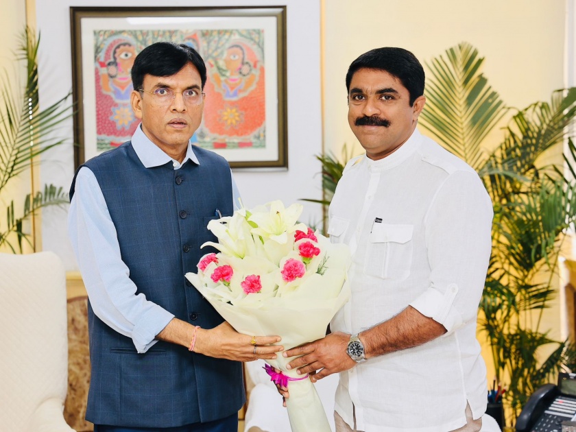 union minister sake for aiims in south goa vijai sardesai meet mansukh mandaviya | दक्षिण गोव्यात 'एम्स'साठी केंद्रीय मंत्र्यांना साकडे; विजय सरदेसाई यांची मनसुख मांडवीय यांच्याशी चर्चा