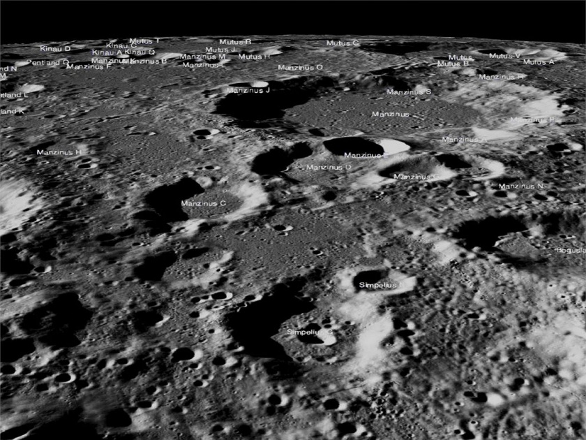 vikram had hard landing nasa releases high resolution images of chandrayaan 2 | Chandrayaan-2 : 'विक्रम' चे चंद्रावर हार्ड लँडिंग; नासाने प्रसिद्ध केले फोटो
