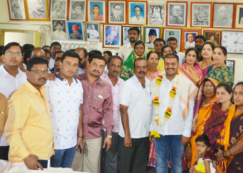 Unlawful selection of Vishal Malappa as Deputy Chairman of Pandharpur Municipal Council | पंढरपूर नगरपरिषदेच्या उपनगराध्यक्ष पदी विशाल मलपे यांची बिनविरोध निवड