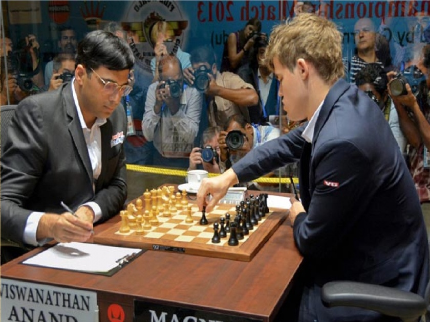 Norway Chess: World champion Carlson lays down arms, Viswanathan Anand wins for second time | Norway Chess: वर्ल्ड चँपियन कार्लसनने शस्त्र टाकले, विश्वनाथन आनंद दुसऱ्यांदा विजयी