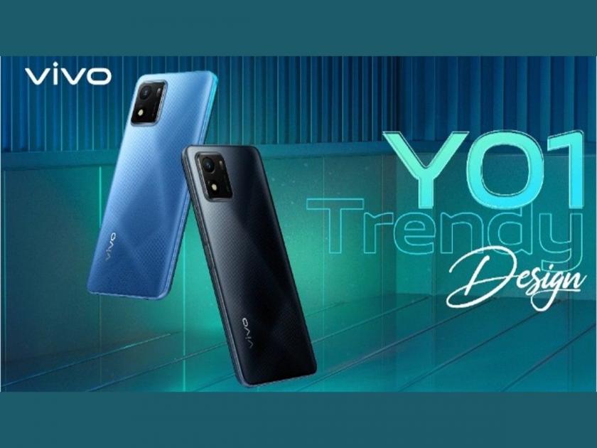 Vivo Y01 Smartphon Launched With 5000mah battery Know Price Specification Sale Offer  | 5000mAh च्या दमदार बॅटरीसह आला Vivo Y01; दमदार प्रोसेसरसह स्वस्त स्मार्टफोन लाँच 