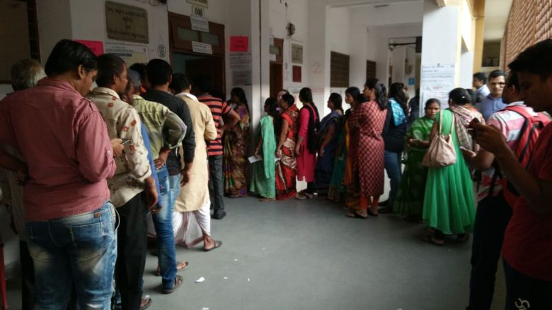 Maharashtra Assembly Election 2019: 19.4% voting in Nagpur district | Maharashtra Assembly Election 2019 : नागपूर जिल्ह्यात ४९.०३ टक्के मतदान