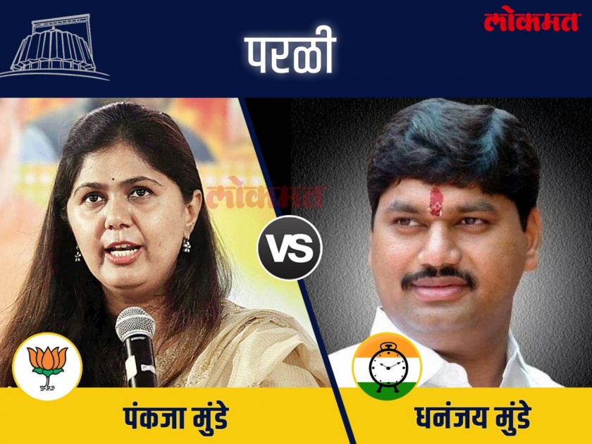 Parali Election Results 2019: Pankaja Munde vs Dhananjay Munde, Maharashtra vidhan sabha election Results 2019 | परळी निवडणूक निकाल: भाऊ की ताई?; मुंडे बहीण-भावाच्या 'भावनिक' लढाईत कुणाची सरशी?