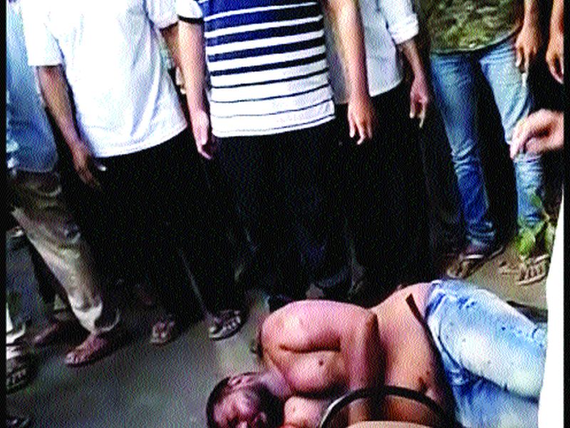 Two of the abductors of Vasaiya Batam beat them stiffly | वसईत मुलाला पळविणाऱ्यांपैकी दोघांना बेदम मारहाण