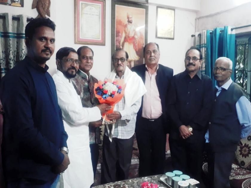 V.S. Jog elected as the President of Vidarbha Sahitya Sammelan to be held in Chandrapur | चंद्रपूर येथे होणाऱ्या विदर्भ साहित्य संमेलनाच्या अध्यक्षपदी डॉ. वि.स. जोग