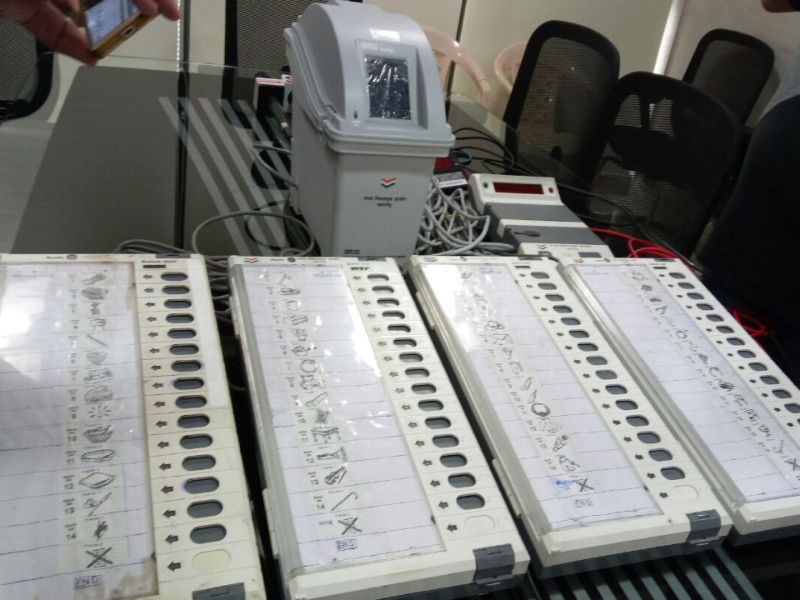 Electronic Voting Equipment, VVPAT System Process | इलेक्ट्रॉनिक मतदान यंत्र,व्हीव्हीपॅटची सरमिसळ प्रक्रिया