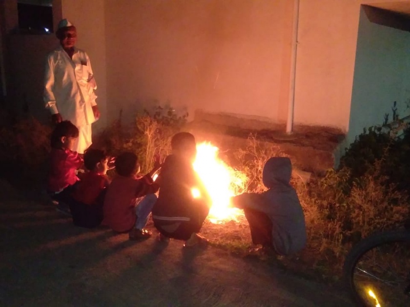 In the district of Washim, there was increased cold wave | वाशिम जिल्ह्यात थंडीचा कडाका वाढला