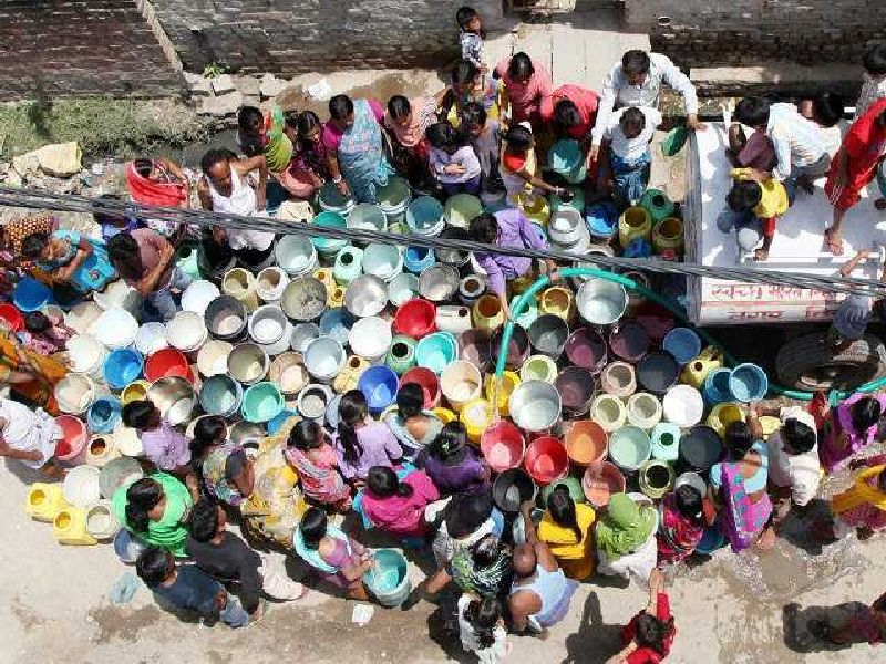 Water shortage! The drought of 26 thousand villages is dry | पाणीटंचाई! २६ हजार गावांच्या घशाला कोरड