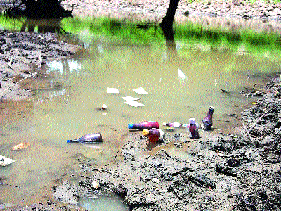Kalamboli government colonies, misery due to sewage | कळंबोलीतील शासकीय वसाहतींची दुरवस्था, सांडपाण्यामुळे दुर्गंधी