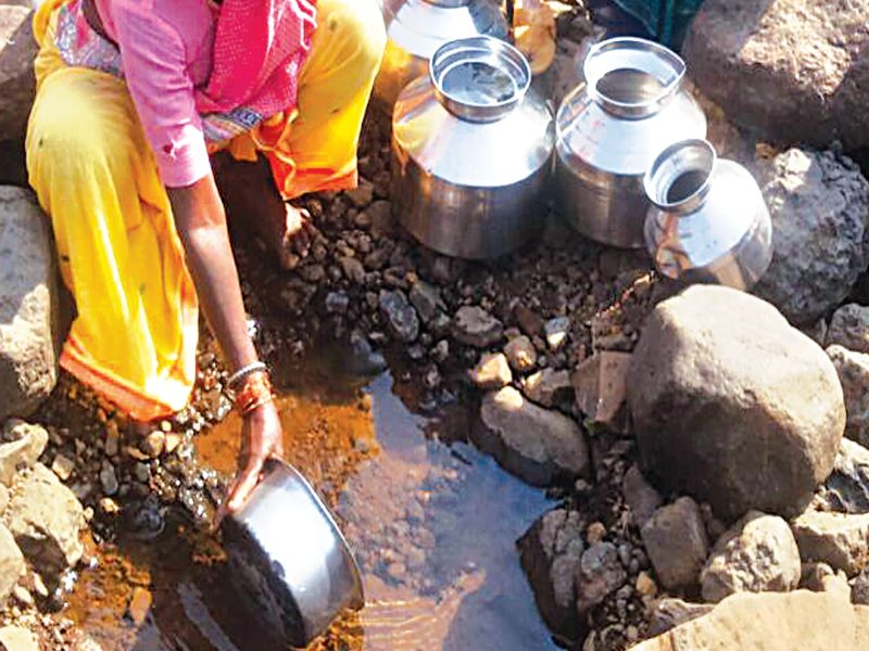 Water panchayat in Shahapur taluka | शहापूर तालुक्यातील गाव-पाड्यांत पाणीटंचाई