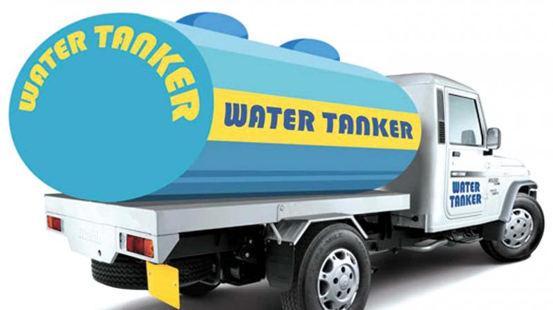 Demand for transport of private tankers no entry | खाजगी टँकरची वाहतूकथांबविण्याची मागणी