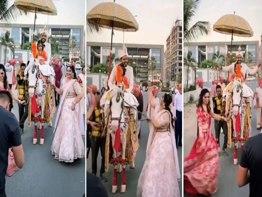'Lo chali mein' brother in law's wedding dance performed by Vahini, amazement on viewers viral | ‘लो चली मै…’ दिराच्या लग्नात वहिनींनी केला तुफान डान्स, पाहणारे अवाक्, आता व्हिडीओ होतोय व्हायरल 
