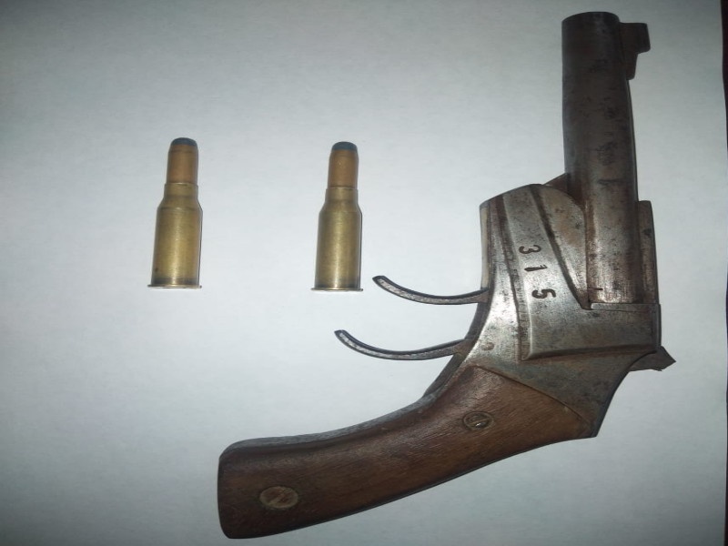 Pistol and two live cartridges seized from the criminal | सराईत गुन्हेगाराकडून पिस्तूल व दोन जिवंत काडतुसे जप्त 