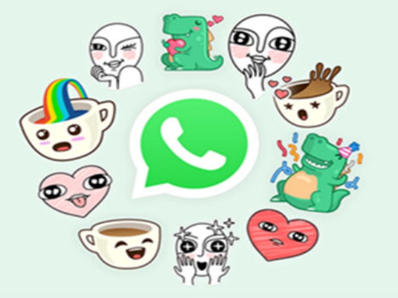 new stickers available in Whatsapp ...but not for everyone...How to get it? | व्हॉट्सअॅपमध्ये नवे स्टीकर...पण सर्वांसाठी नाही...कसे मिळवाल?