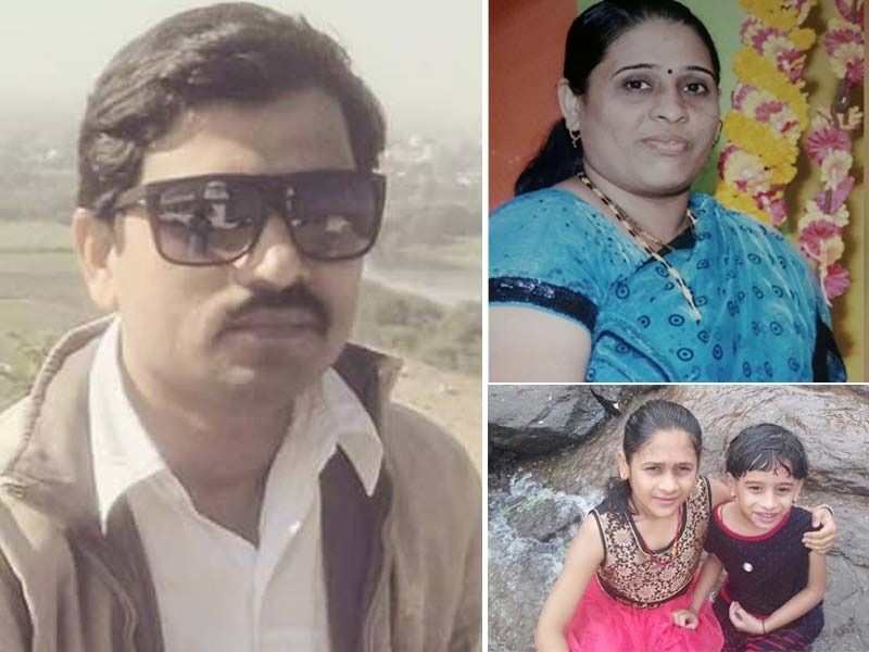 Businessman kills family and himself | पुण्यात पत्नी व दोन मुलींची हत्या करून व्यावसायिकाची आत्महत्या