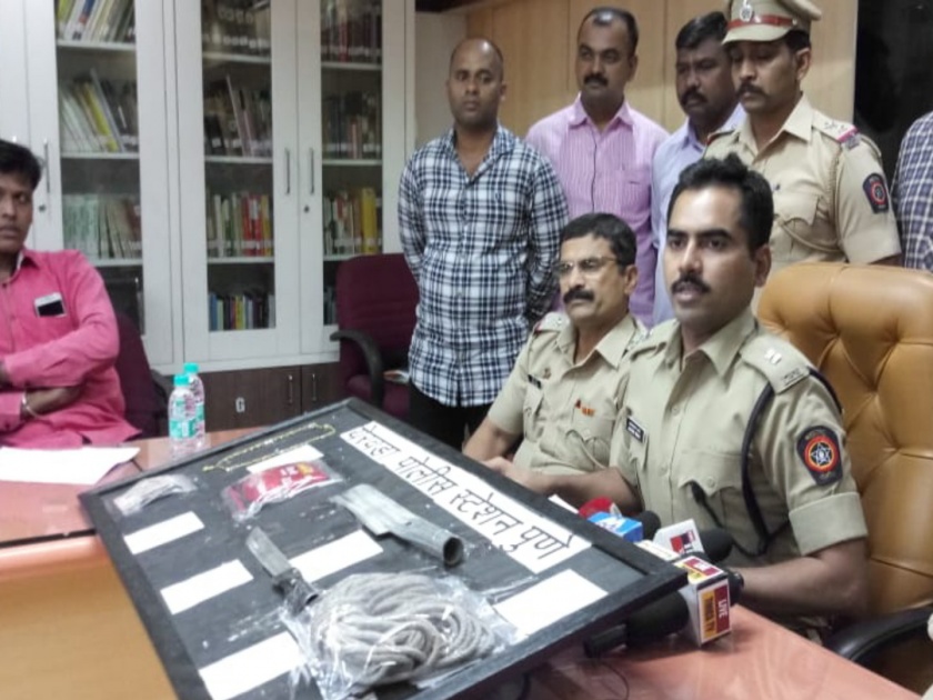 police arrested seven accused who were attempting decoity | नशा करण्यासाठी दराेड्याच्या तयारीत असणाऱ्या टाेळक्याला पाेलिसांनी केली अटक