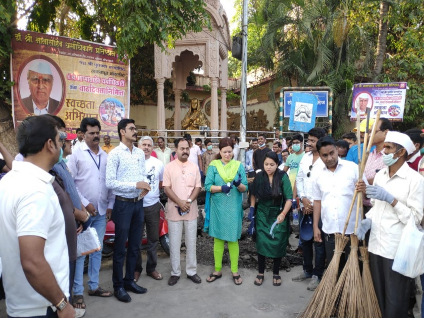 cleanliness campaign of nanasaheb dharmadhikari organization | डॉ. नानासाहेब धर्माधिकारी प्रतिष्ठानची स्वच्छता मोहीम ; पुण्यात २३७ टन कचरा संकलन. 