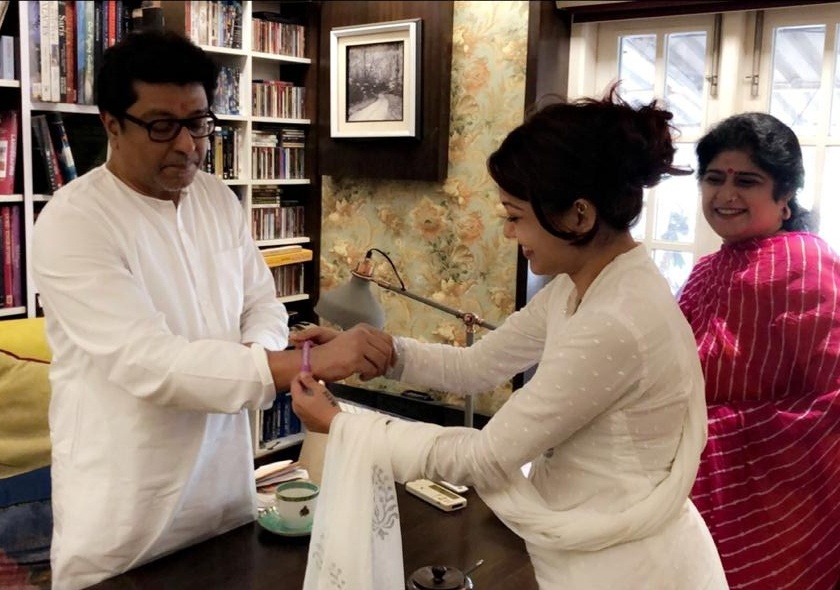 Raj Thackeray's meeting with actress Ketike Chitale; After the meeting, Raj says ... | अभिनेत्री केतकी चितळेंनी घेतली राज ठाकरेंची भेट; भेटीनंतर राज म्हणतात की...