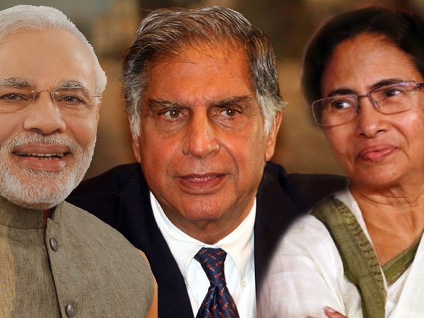 Ratan Tata's 'M' factor changed destiny of Narendra Modi and Mamta Banerjee | रतन टाटांच्या 'M' फॅक्टरने बदललं नरेंद्र मोदी आणि ममता बॅनर्जींचे नशीब 