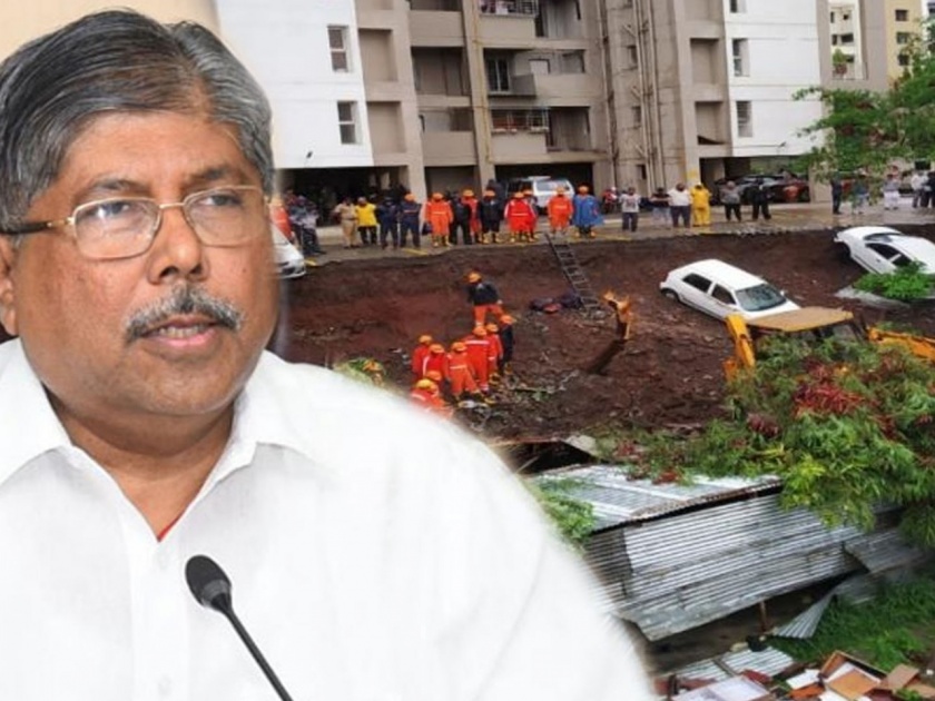 Pune Wall Collapse Six people inquiries committee for inquiry into Kondhwa accident says Chandrakant Patil | Pune Wall Collapse : कोंढवा दुर्घटनेच्या चौकशीसाठी सहा जणांची चौकशी समिती - चंद्रकांत पाटील