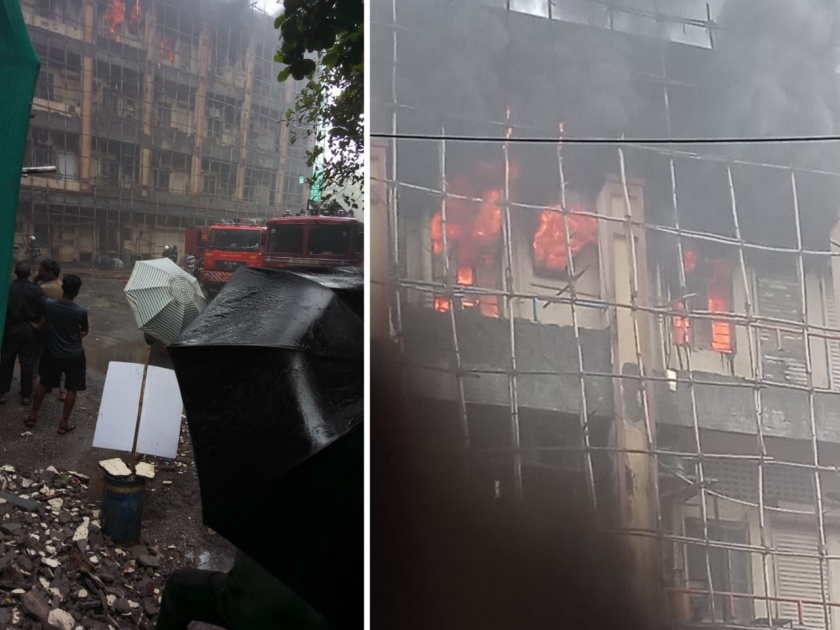 In Bhandup ashiyana Industries broke out fire | भांडुपच्या आशियाना इंडस्ट्रीजमध्ये लागली आग