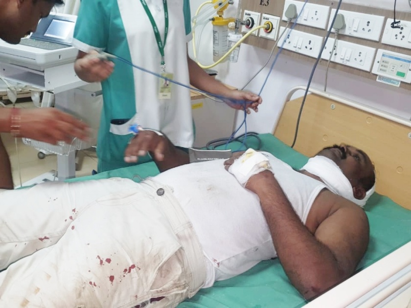 Police injured in accident, when he pick up the criminal at Kalyan | आरोपीला पकडण्यासाठी गेलेल्या पोलिसाच्या अंगावर चढवली गाडी; कल्याणमधील प्रकार