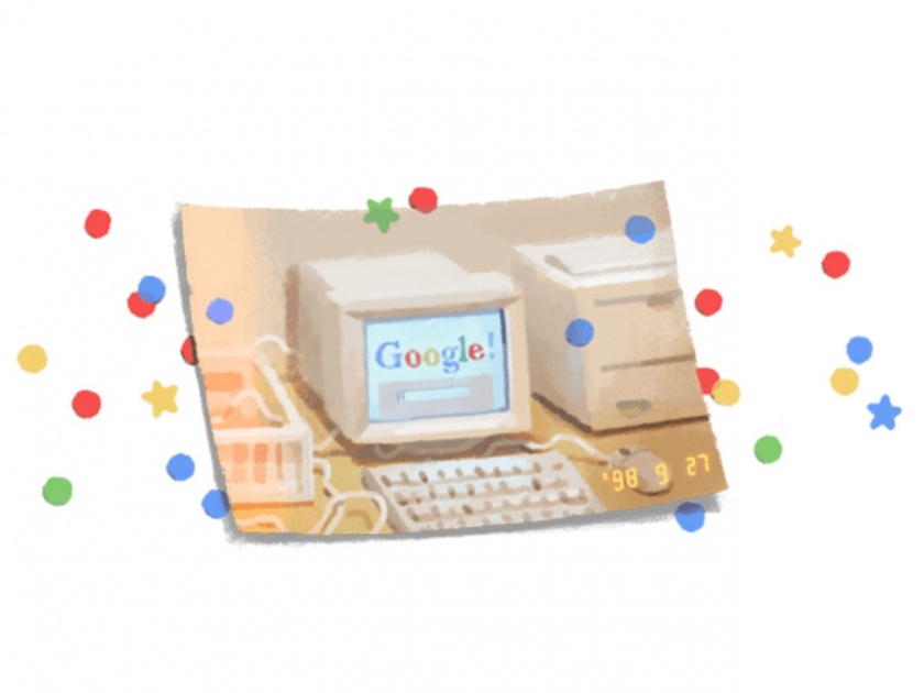 google celebrates its 21st birthday with a special doodle | Happy Birthday Google! लोकप्रिय सर्च इंजिन गुगलचा आज 21 वा वाढदिवस