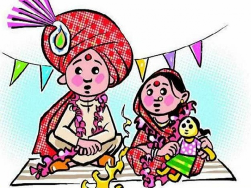 child marriage in mokhavane shahapur | बोहल्यावर चढण्याअगोदरच प्रशासनाने रोखला बालविवाह