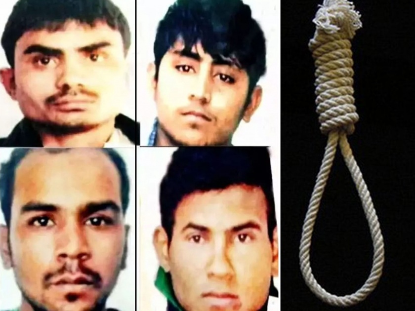 Nirbhaya gang rape type: Four convicts of Tihar Jail sentenced to death by hanging not eating food and not sleeping | निर्भया सामूहिक बलात्कार प्रकरण : तिहार कारागृहातील चार दोषींनी फाशीच्या धसक्याने केला अन्नपाण्याचा त्याग 