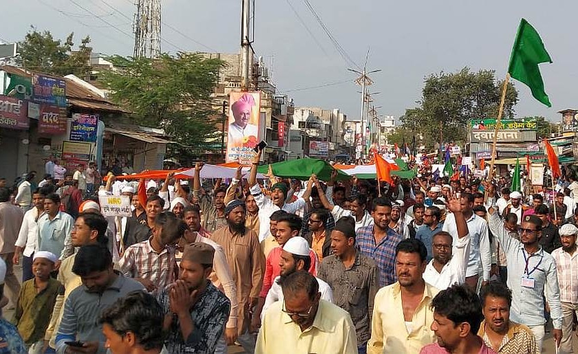 'People's anger' march against CAA, NRC in Chandur Bazar | चांदूरबाजारात सीएए, एनआरसीविरोधात ‘जनआक्रोश’ मोर्चा