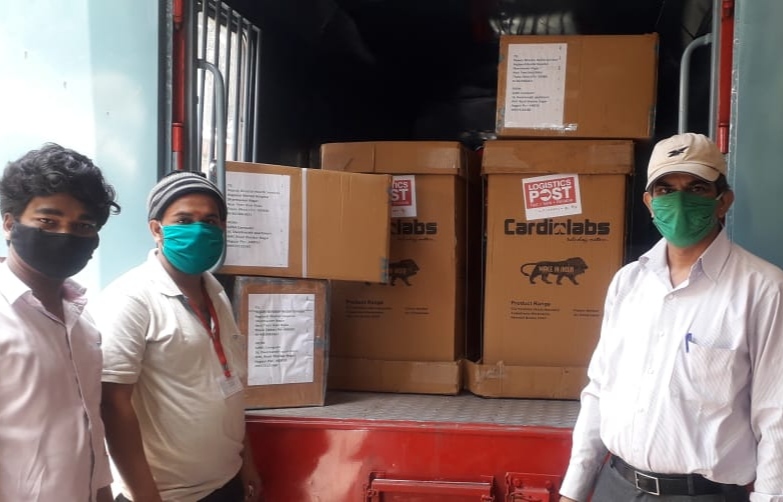 coronavirus: Indian Postal Railway Parcel Service delivers ventilators from Nagpur to Thane within 24 hours | coronavirus: भारतीय टपाल रेल्वे पार्सल सेवेने नागपूरहून ठाण्यात २४ तासांच्या आत पोहोचवले व्हेंटिलेटर्स