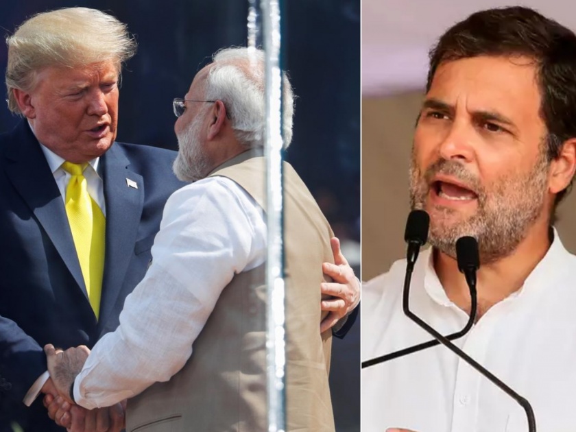 Congress leader Rahul Gandhi has criticized PM Narendra Modi and US President Donald Trump | वंश-धर्माच्या आधारावर फूट पाडणारे स्वतःला राष्ट्रवादी म्हणताहेत; राहुल गांधींचा ट्रम्प-मोदींवर निशाणा