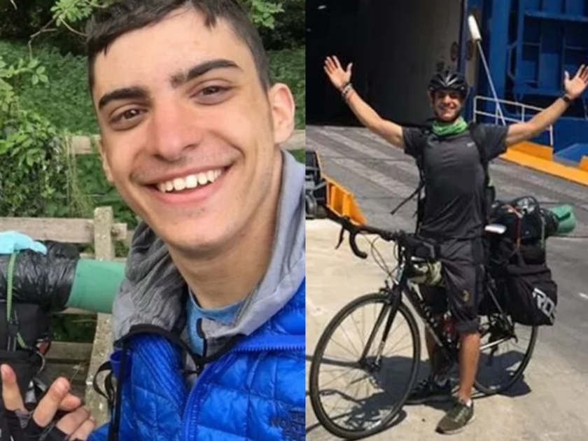 Student cycles 2000 miles from aberdeen to athens to family home 4 | वाह रे पठ्ठ्या! २० वर्षीय मुलाने ३ हजार २०० किमी सायकल चालवून अखेर घर गाठलं
