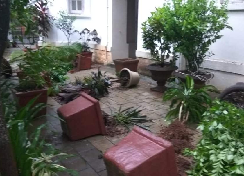 Dr.Babasaheb Ambedkar's residence Rajgruh was vandalized by unknown persons | डॉ. बाबासाहेब आंबेडकर यांचे निवासस्थान असलेल्या राजगृहाची अज्ञातांकडून तोडफोड 