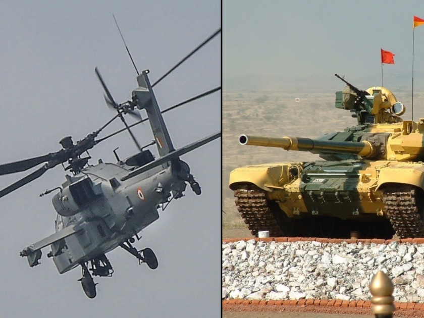india china faceoff china india deployment of t 90 tank and apache helicopter in laddakh global times threatened | India China FaceOff : लेहमध्ये भारतानं अपाचे अन् T-90 टँक तैनात केल्यानं चीन भडकला, भारताला दिली धमकी