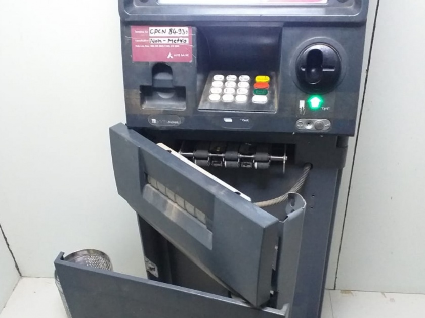 ATM looted plan unsuccessful, four minors detained | एटीएम फोडण्याचा डाव् उधळला, चार अल्पवयीन मुले ताब्यात