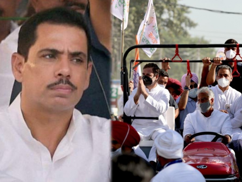 bjp atul bhatkhalkar slams congress rahul gandhi over tractor rally for farmers | "काँग्रेससाठी खरे शेतकरी रॉबर्ट वाड्राच", भाजपाने लगावला जोरदार टोला